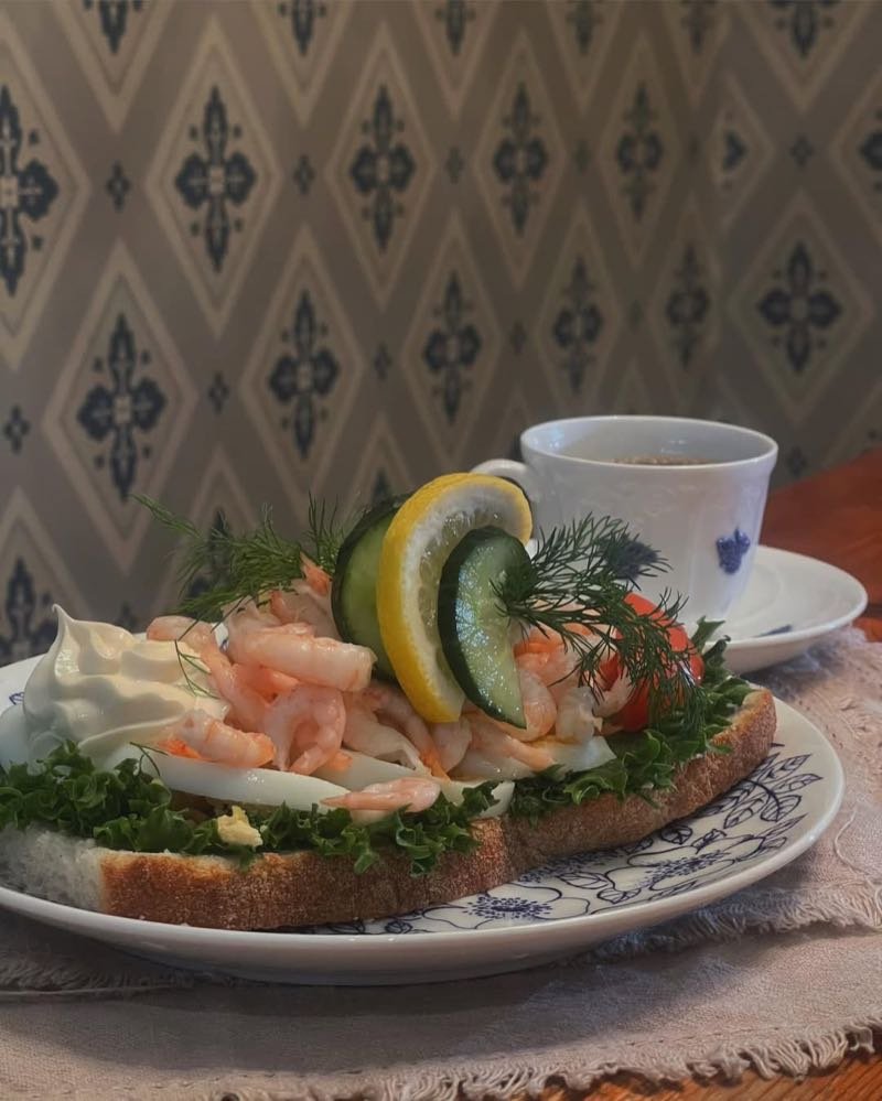 Matiga mackor på Hantverkscafét